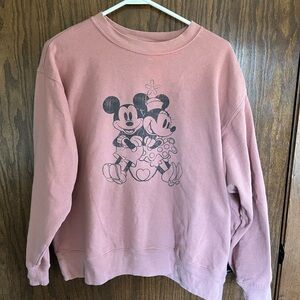 Disney Pink Graphic Women's Sweater